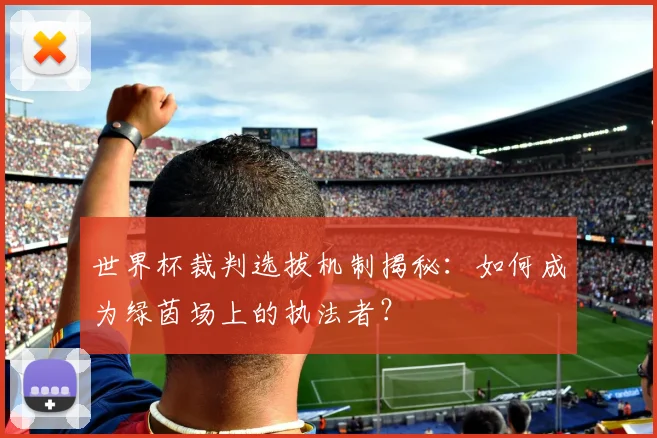 世界杯裁判选拔机制揭秘：如何成为绿茵场上的执法者？
